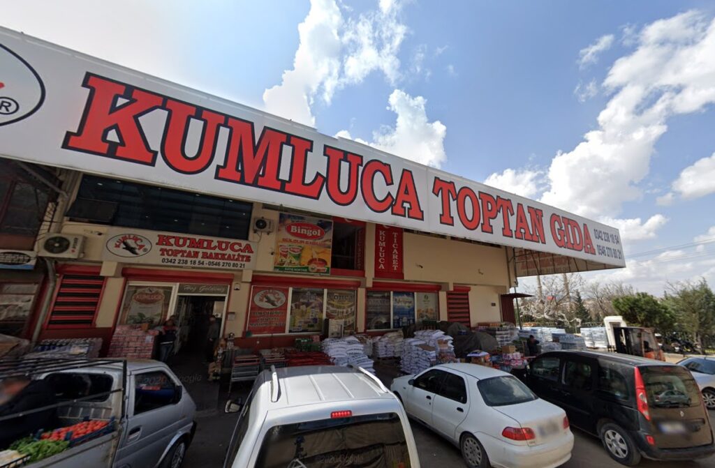 Kumluca Toptan Gıda Gaziantep Şehrimizde Genel Gıda Toptancılığı Yapmaktadır.